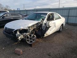 Salvage cars for sale at Chicago Heights, IL auction: 2004 Toyota Camry LE