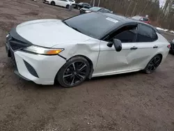 Salvage cars for sale at Cookstown, ON auction: 2020 Toyota Camry XSE