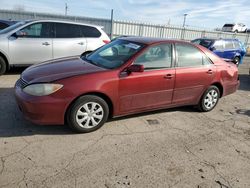 Toyota Vehiculos salvage en venta: 2005 Toyota Camry LE