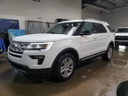 Salvage cars for sale at Elgin, IL auction: 2019 Ford Explorer XLT