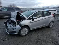 Salvage cars for sale at Arlington, WA auction: 2018 Ford Fiesta S