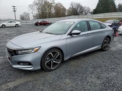 Salvage cars for sale at Gastonia, NC auction: 2018 Honda Accord Sport