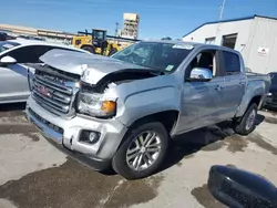 Salvage cars for sale from Copart New Orleans, LA: 2018 GMC Canyon SLT