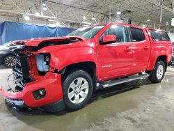 Salvage cars for sale at Woodhaven, MI auction: 2015 GMC Canyon SLE