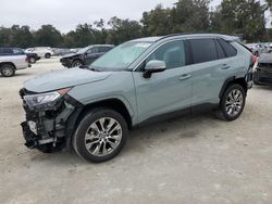 Salvage cars for sale at Ocala, FL auction: 2021 Toyota Rav4 XLE Premium