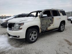 Salvage cars for sale at Kansas City, KS auction: 2015 Chevrolet Tahoe K1500 LTZ