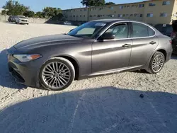 Alfa Romeo salvage cars for sale: 2017 Alfa Romeo Giulia TI Q4