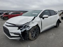 Salvage cars for sale from Copart Grand Prairie, TX: 2024 Toyota Corolla SE