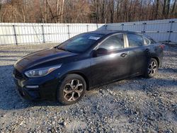 Salvage cars for sale at West Warren, MA auction: 2019 KIA Forte FE