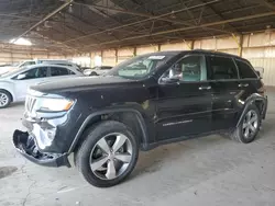 Salvage cars for sale at Phoenix, AZ auction: 2014 Jeep Grand Cherokee Limited