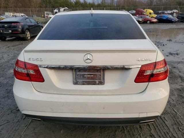 2011 Mercedes-Benz E 350 4matic