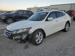 Salvage cars for sale at Kansas City, KS auction: 2010 Honda Accord Crosstour EXL