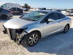 Salvage cars for sale at Arcadia, FL auction: 2015 Honda Civic LX