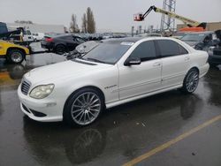 Salvage cars for sale from Copart Hayward, CA: 2004 Mercedes-Benz S 55 AMG