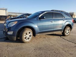 Salvage cars for sale at Tulsa, OK auction: 2016 Chevrolet Equinox LT