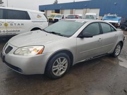 Pontiac salvage cars for sale: 2006 Pontiac G6 SE