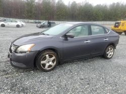 Salvage cars for sale from Copart Gainesville, GA: 2014 Nissan Sentra S