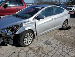 Salvage cars for sale at Lexington, KY auction: 2012 Hyundai Elantra GLS