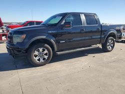 Salvage cars for sale from Copart Grand Prairie, TX: 2013 Ford F150 Supercrew