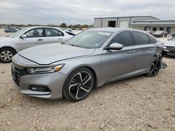 Salvage Cars with No Bids Yet For Sale at auction: 2018 Honda Accord Sport