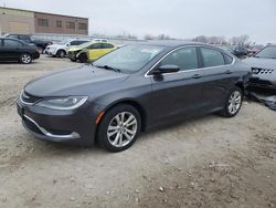 Chrysler salvage cars for sale: 2015 Chrysler 200 Limited