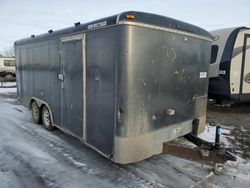 Salvage trucks for sale at Rocky View County, AB auction: 2009 Blaze Cargo TRL