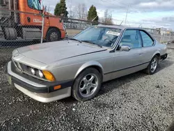 1986 BMW 635 CSI Automatic en venta en Eugene, OR