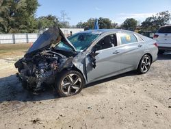 Salvage cars for sale at Ocala, FL auction: 2022 Hyundai Elantra Limited