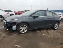 2019 Chevrolet Cruze LT en venta en Woodhaven, MI