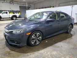 Salvage cars for sale at Candia, NH auction: 2018 Honda Civic EX