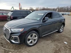 Salvage cars for sale at Hillsborough, NJ auction: 2023 Audi Q5 Sportback PRM PLS 45