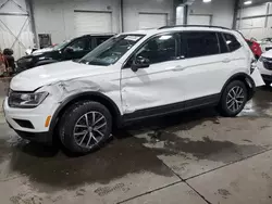 Volkswagen salvage cars for sale: 2019 Volkswagen Tiguan SE