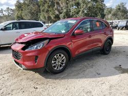 Salvage cars for sale at Ocala, FL auction: 2021 Ford Escape SE