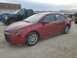 Toyota salvage cars for sale: 2022 Toyota Corolla LE