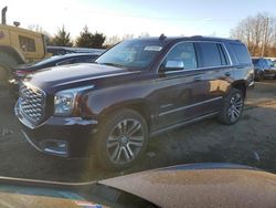 Salvage cars for sale at Windsor, NJ auction: 2017 GMC Yukon Denali