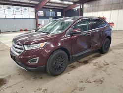 Salvage cars for sale at East Granby, CT auction: 2017 Ford Edge SEL