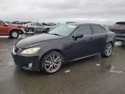 Salvage cars for sale at Martinez, CA auction: 2008 Lexus IS 250