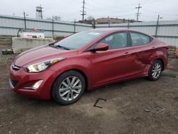 Salvage cars for sale at Chicago Heights, IL auction: 2016 Hyundai Elantra SE