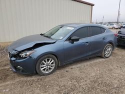 Salvage cars for sale at Temple, TX auction: 2016 Mazda 3 Touring