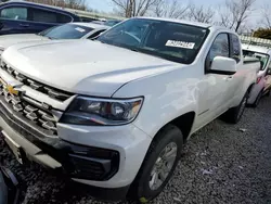 Salvage cars for sale at Pekin, IL auction: 2021 Chevrolet Colorado LT