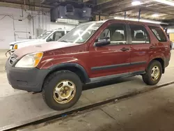 2002 Honda CR-V LX en venta en Wheeling, IL