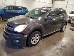 Salvage cars for sale at Franklin, WI auction: 2015 Chevrolet Equinox LT