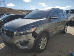 Salvage SUVs for sale at auction: 2017 KIA Sorento LX