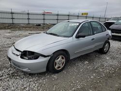 Chevrolet Cavalier salvage cars for sale: 2005 Chevrolet Cavalier