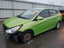 Salvage cars for sale at Littleton, CO auction: 2013 Hyundai Accent GLS