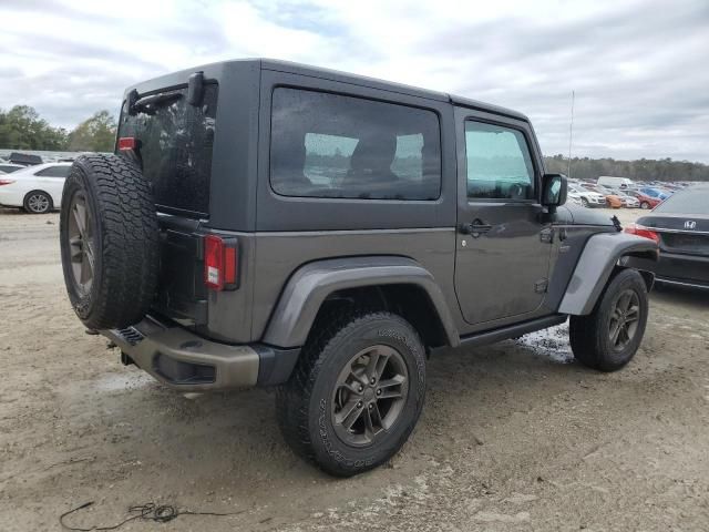 2016 Jeep Wrangler Sahara