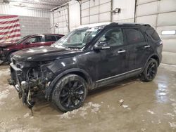 Ford Explorer xlt salvage cars for sale: 2015 Ford Explorer XLT