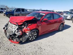 Honda salvage cars for sale: 2018 Honda Civic LX