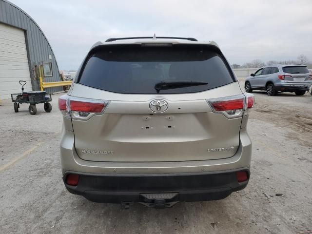 2016 Toyota Highlander Limited