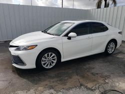 Salvage cars for sale at Riverview, FL auction: 2024 Toyota Camry LE